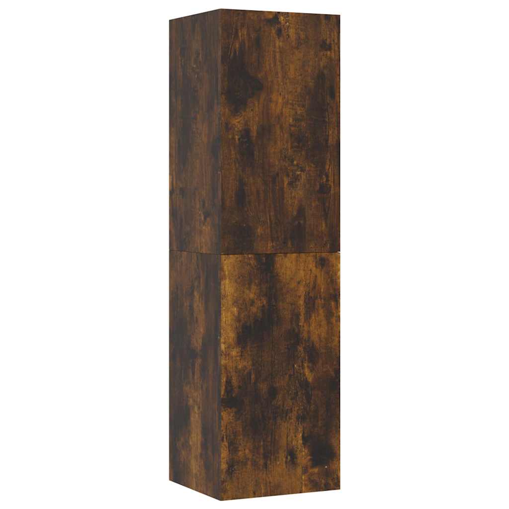 Wall-mounted TV Cabinet Smoked Oak 30,5x30x110 cm