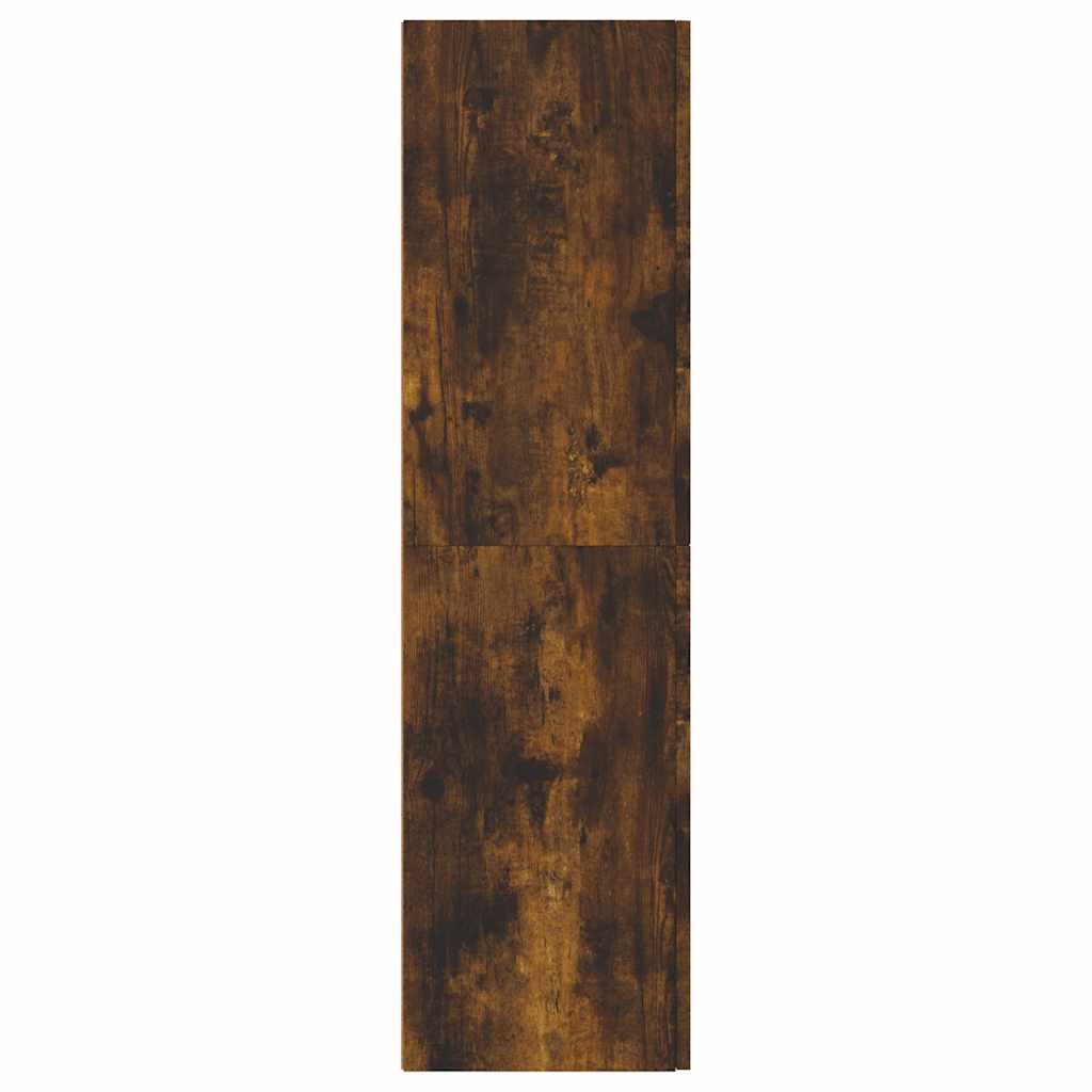 Wall-mounted TV Cabinet Smoked Oak 30,5x30x110 cm
