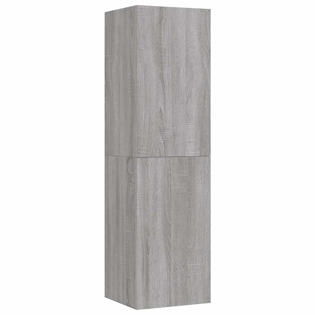 Wall-mounted TV Cabinet Grey Sonoma 30,5x30x110 cm