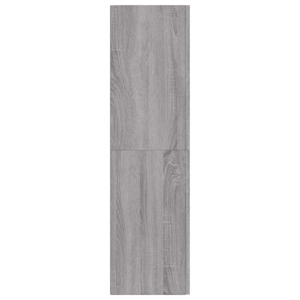 Wall-mounted TV Cabinet Grey Sonoma 30,5x30x110 cm