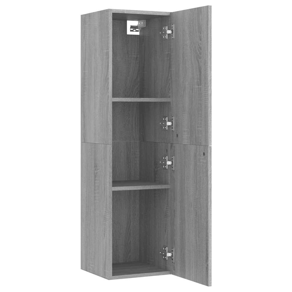 Wall-mounted TV Cabinet Grey Sonoma 30,5x30x110 cm