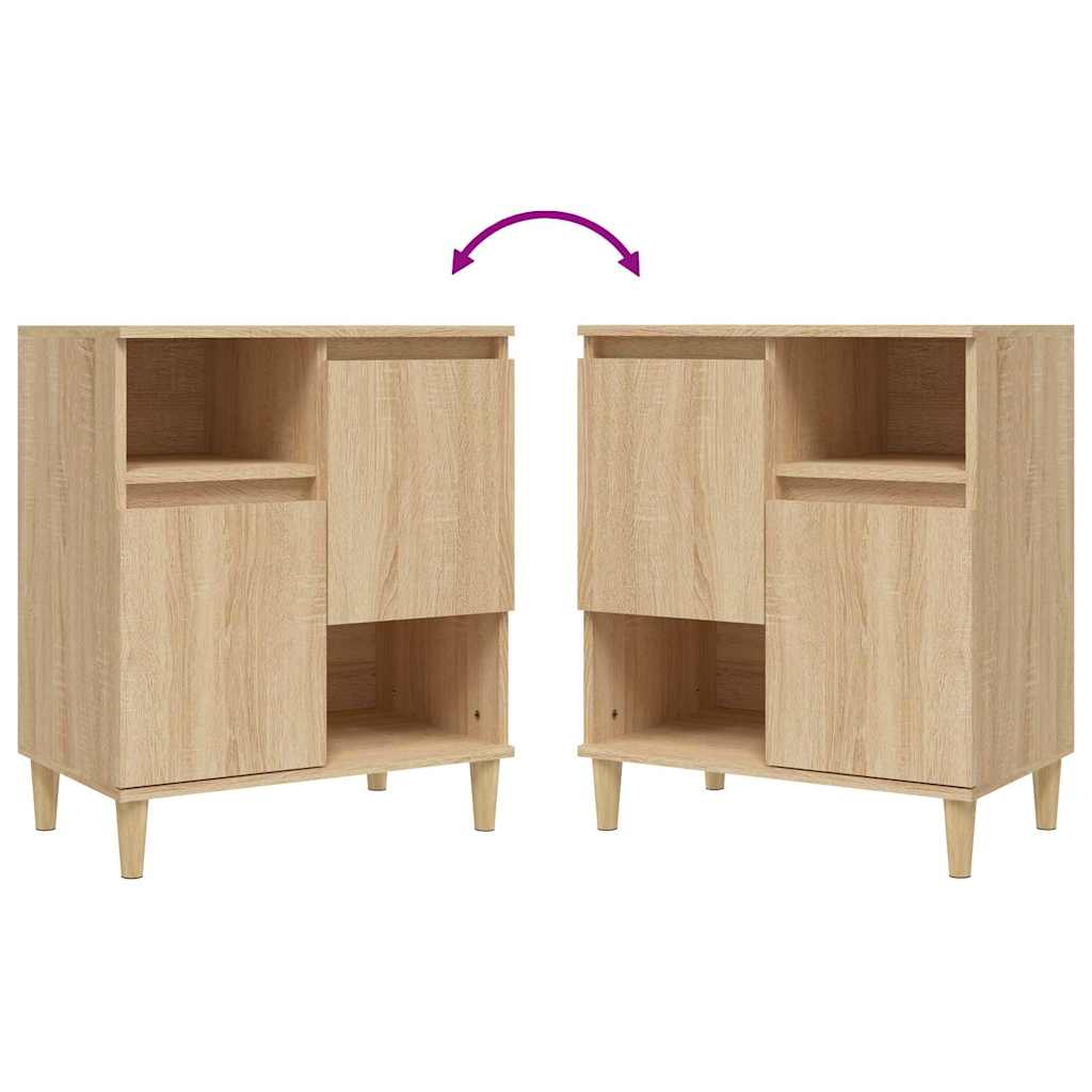 Sideboard Sonoma Oak 60x35x70 cm Engineered Wood
