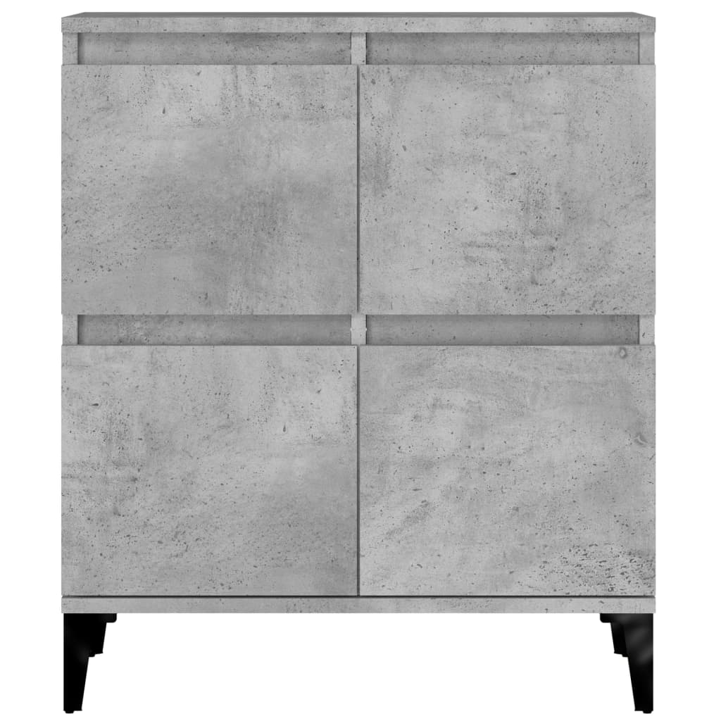 vidaXL Sideboard Concrete Grey 60x35x70 cm Engineered Wood