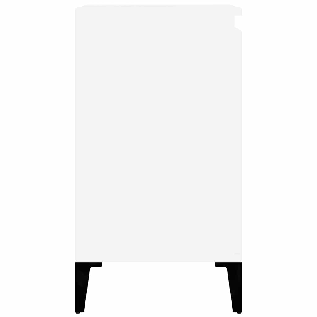 Sink Cabinet White 58x33x60 cm Engineered Wood