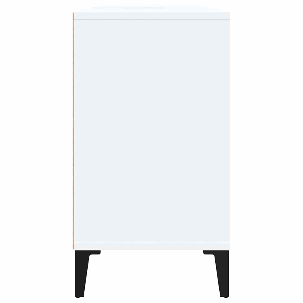 Sink Cabinet White 80x33x60 cm Engineered Wood