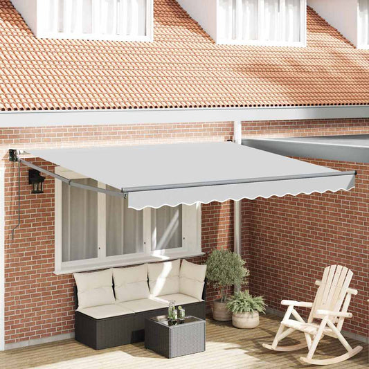Awning Manual Anthracite 3.5 x 2.5 m Metal