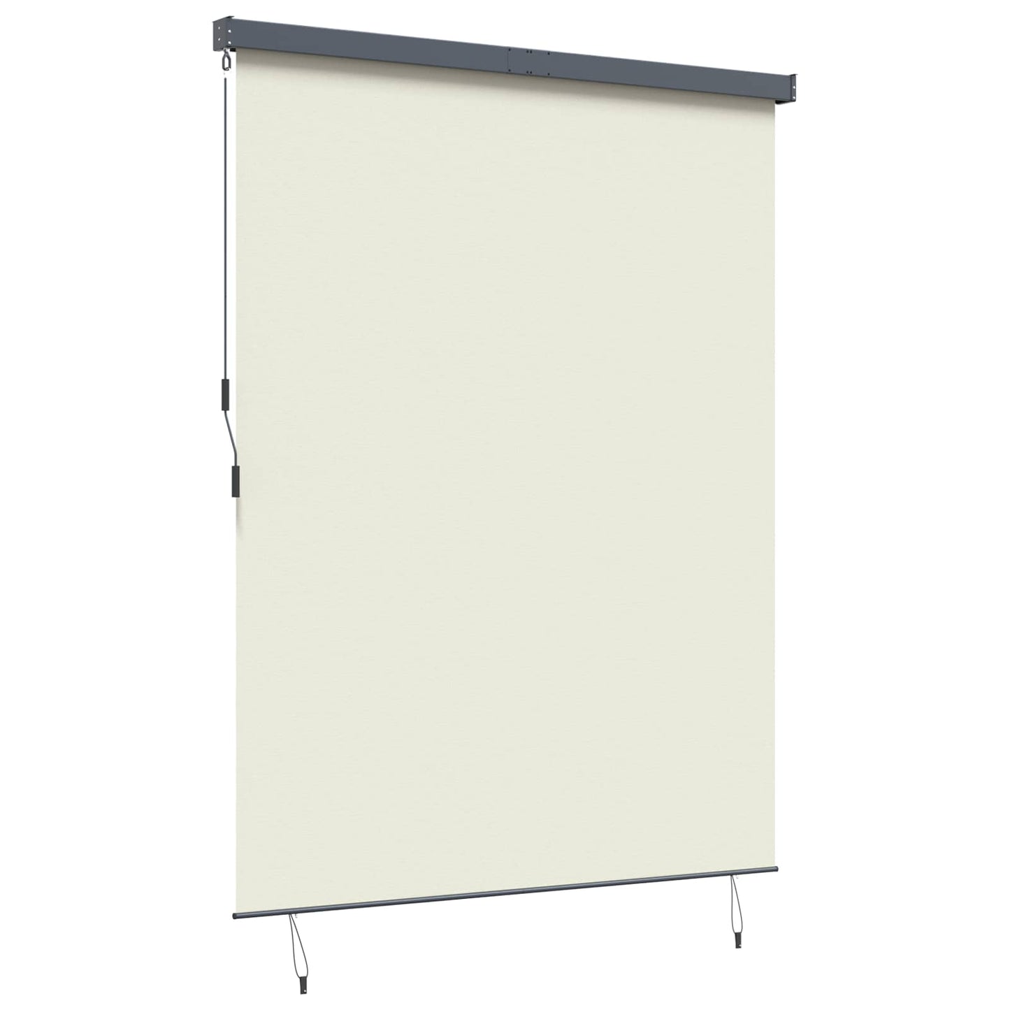 Roller Blind Cream 200 x 250 cm Fabric and Aluminum