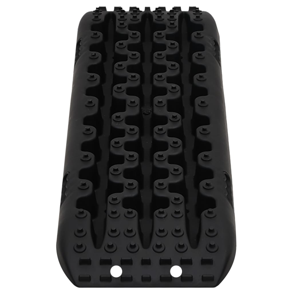 Traction Boards 2 pcs Black 106x30,5x7 cm Nylon