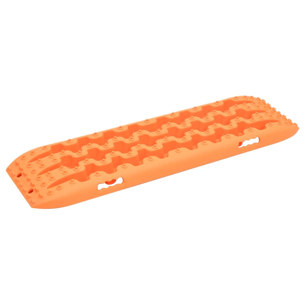Traction Boards 2 pcs Orange 106x30,5x7 cm Nylon