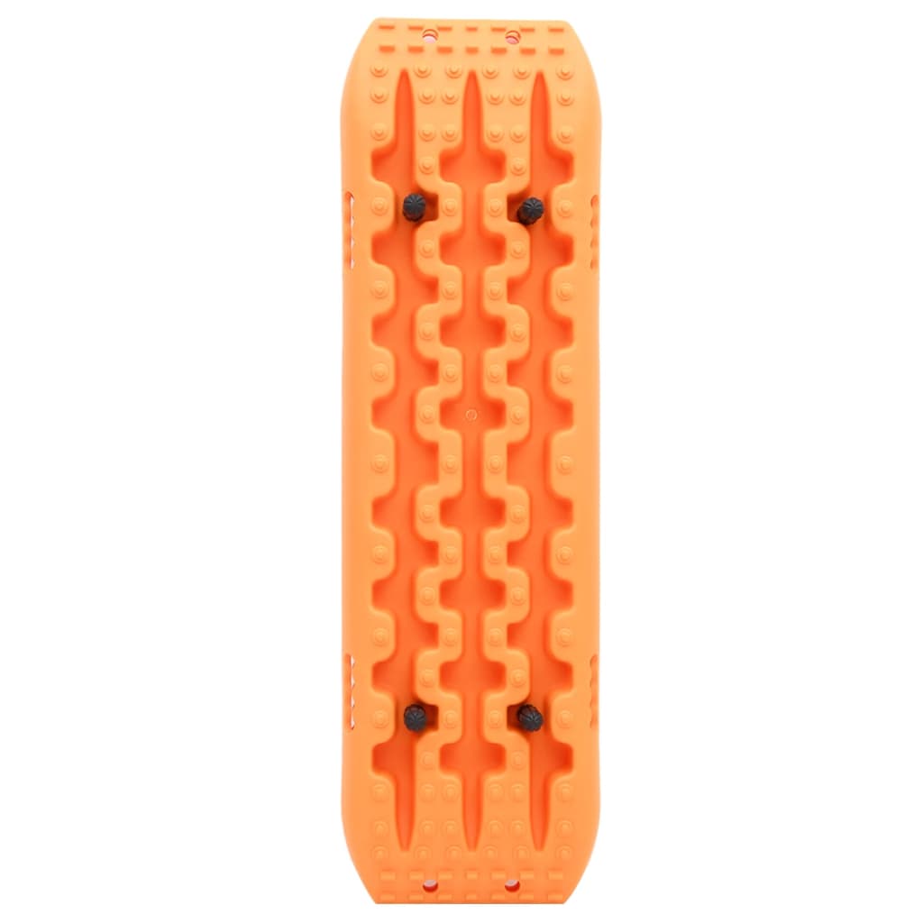 Traction Boards 2 pcs Orange 106x30,5x7 cm Nylon