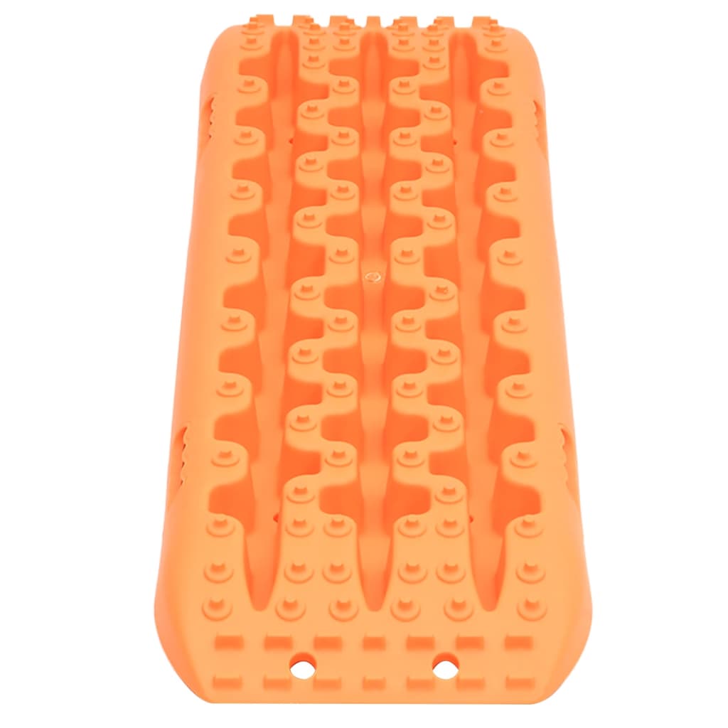 Traction Boards 2 pcs Orange 106x30,5x7 cm Nylon