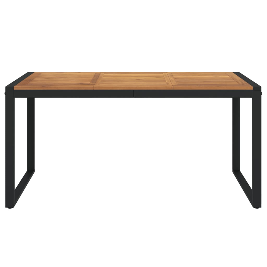 Garden Table | Brown | Solid acacia wood | Medium | Durable