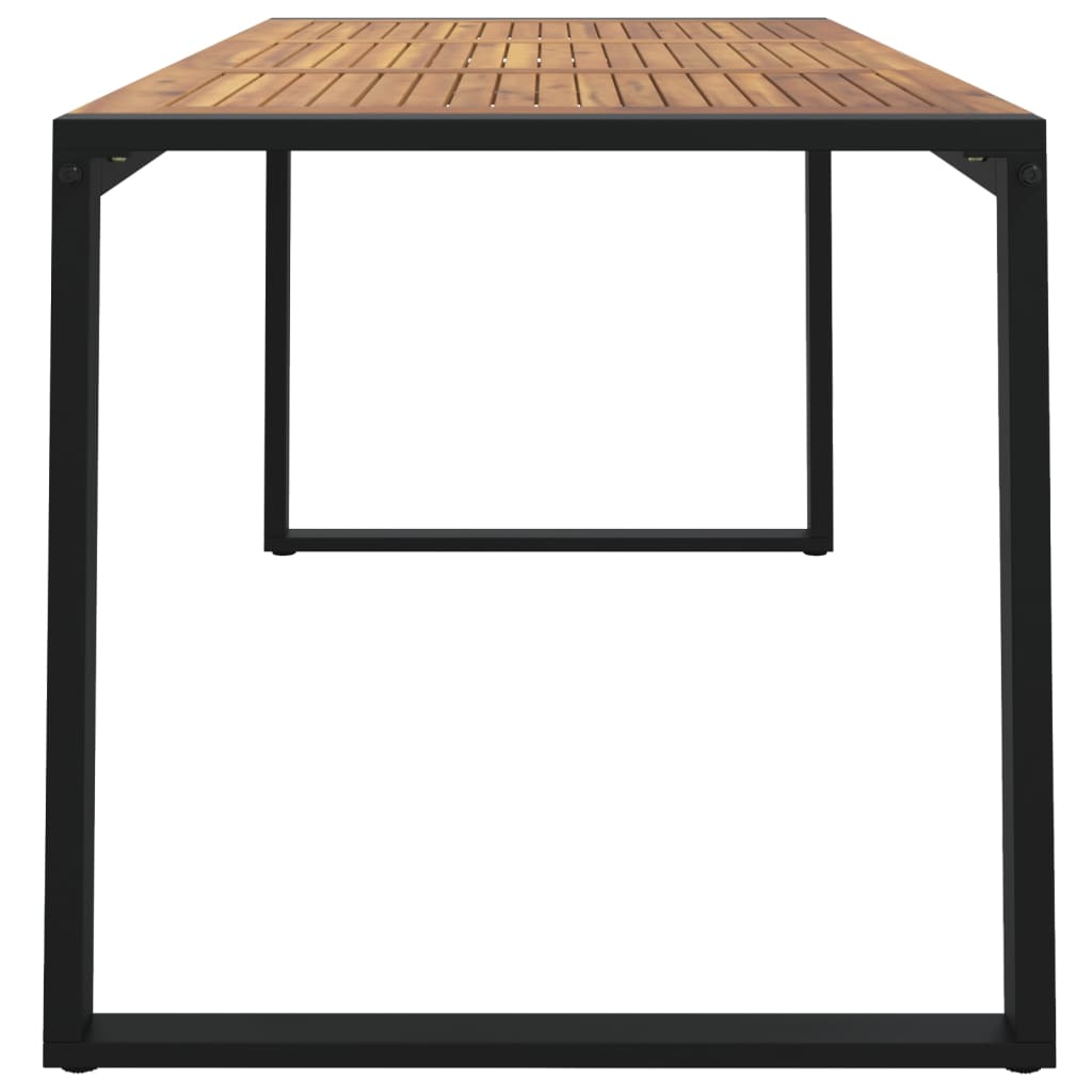 Garden Table | Brown | Solid acacia wood | Medium | Durable