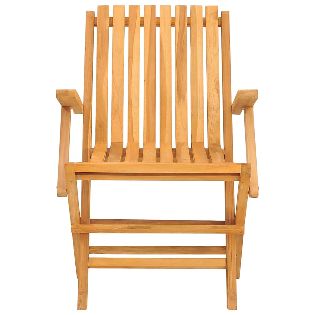 Folding Garden Chair | Set of 2 | Teak | Solid teak wood | Standard