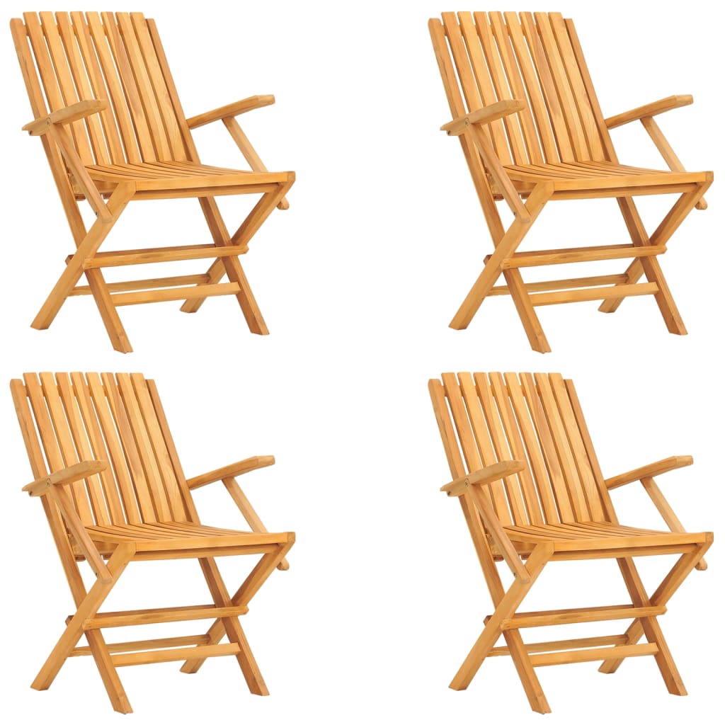 Garden Dining Set | Teak | Solid teak wood | Medium | Foldable