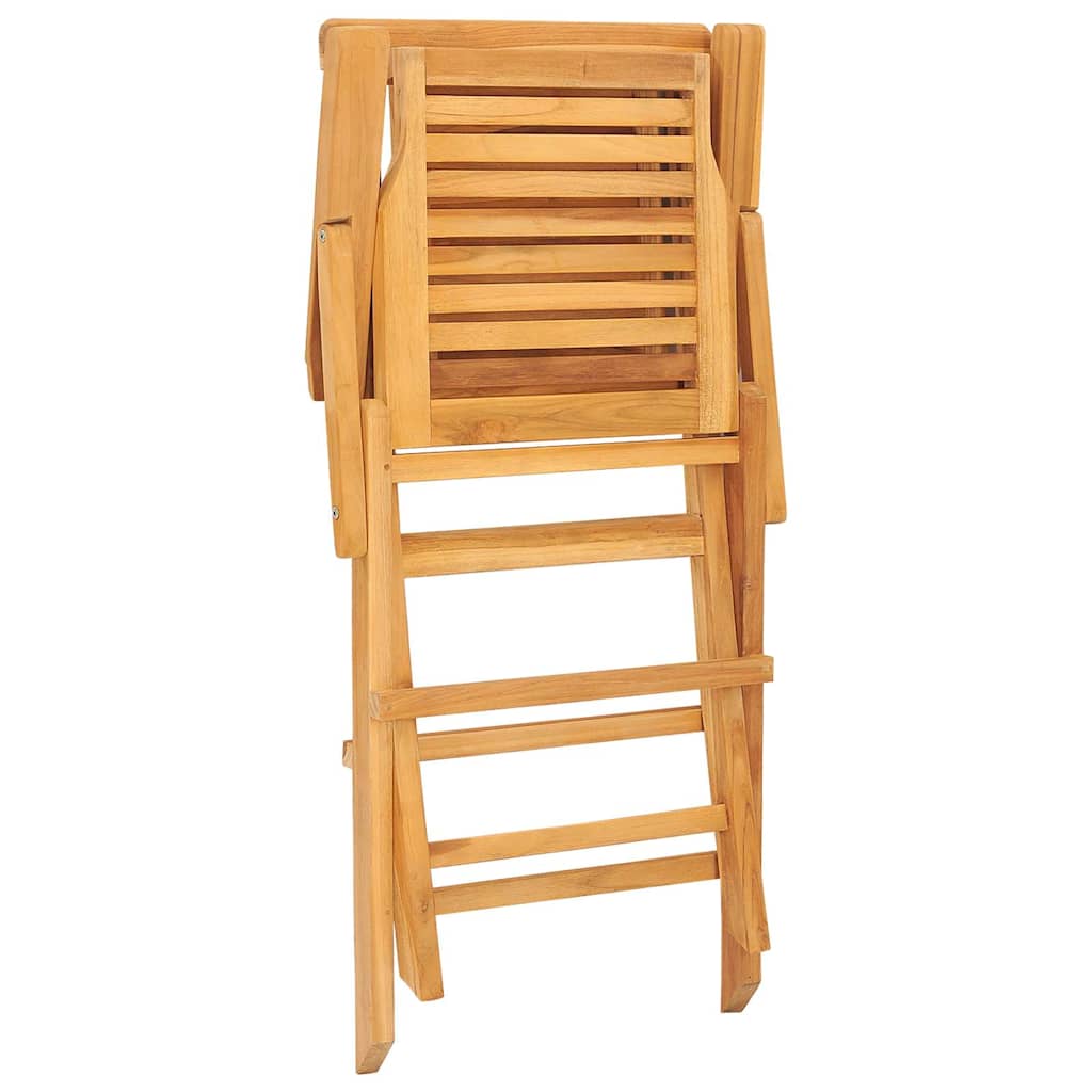 Folding Garden Chair | Set of 6 | Teak | Solid teak wood | Standard