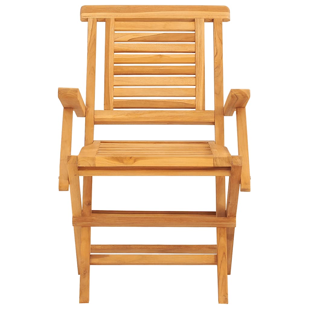 Folding Garden Chair | Set of 6 | Teak | Solid teak wood | Standard