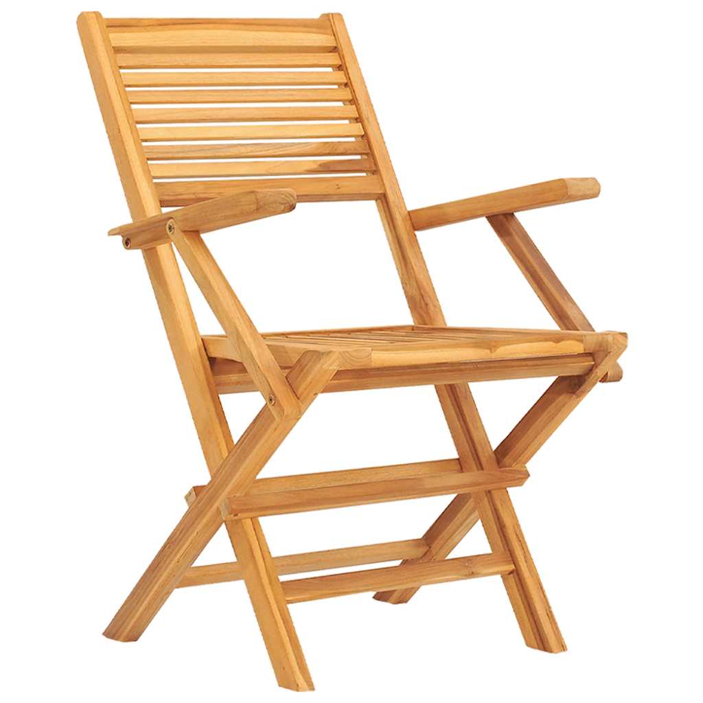Folding Chairs 4 pcs 55x62x90 cm Solid Wood Teak