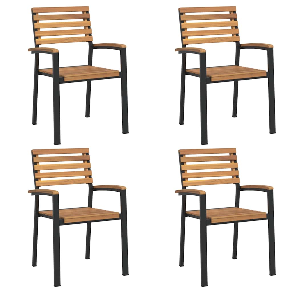 Garden Dining Set | Brown and Black