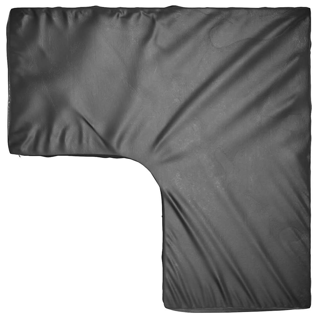 L-Shaped Garden Furniture Covers 2 pcs 16 Eyelets 215x215x70 cm