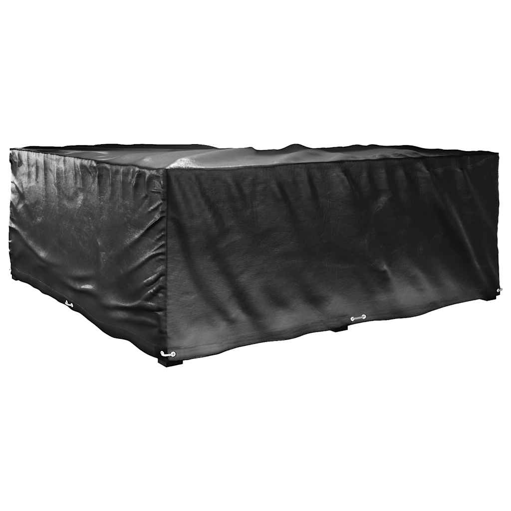 L-Shaped Garden Furniture Covers 2 pcs 16 Eyelets 215x215x70 cm