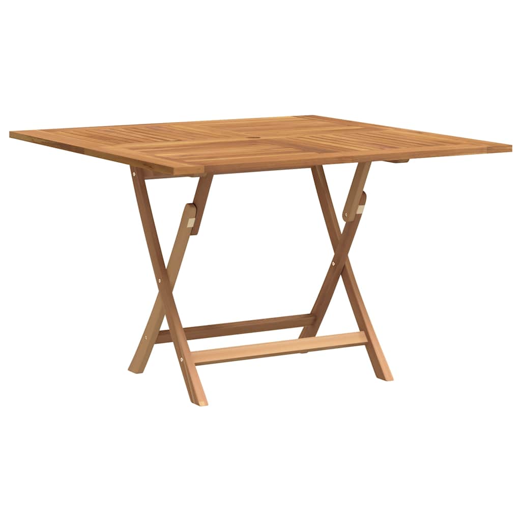 Folding Garden Table 110x110x75 cm Solid Wood Teak