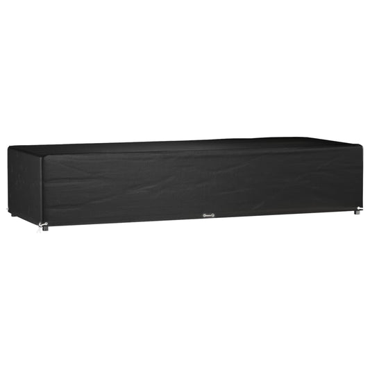 Sunlounger Cover 12 Eyelets 205x75x40 cm Polyethylene