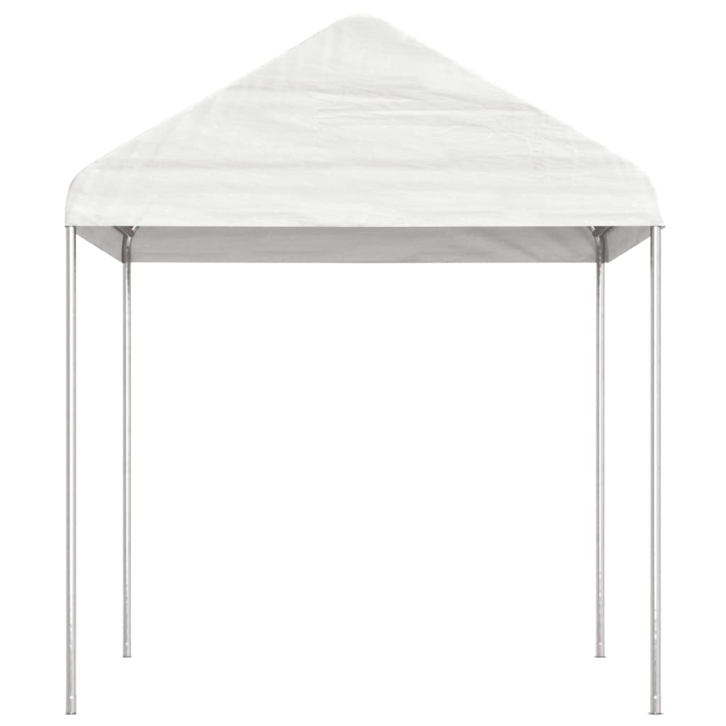 vidaXL Gazebo with Roof White 13.38x2.28x2.69 m Polyethylene