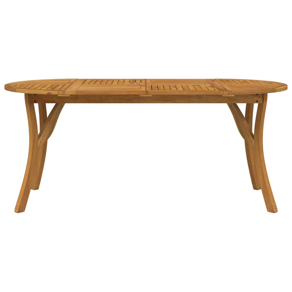 vidaXL Garden Table 200x90x75 cm Solid Wood Acacia