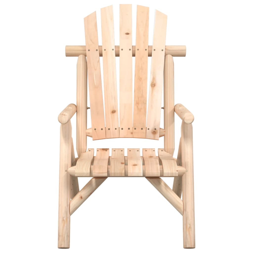 Garden Chair | Natural Wood | Solid spruce wood | Medium | Durable