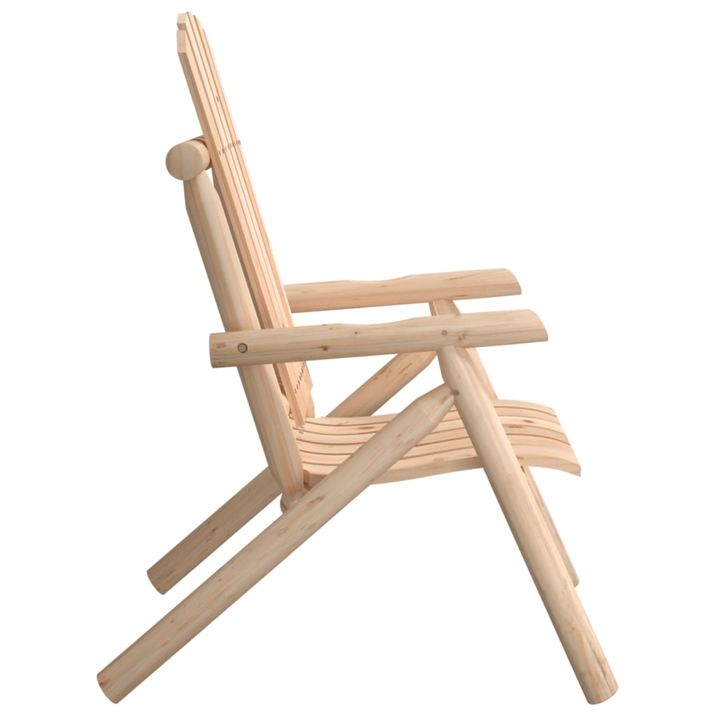 Garden Chair | Natural Wood | Solid spruce wood | Medium | Durable