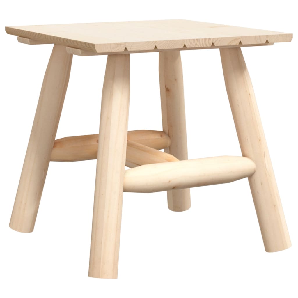 Side Table | Natural Wood | Solid spruce wood | Small | Durable