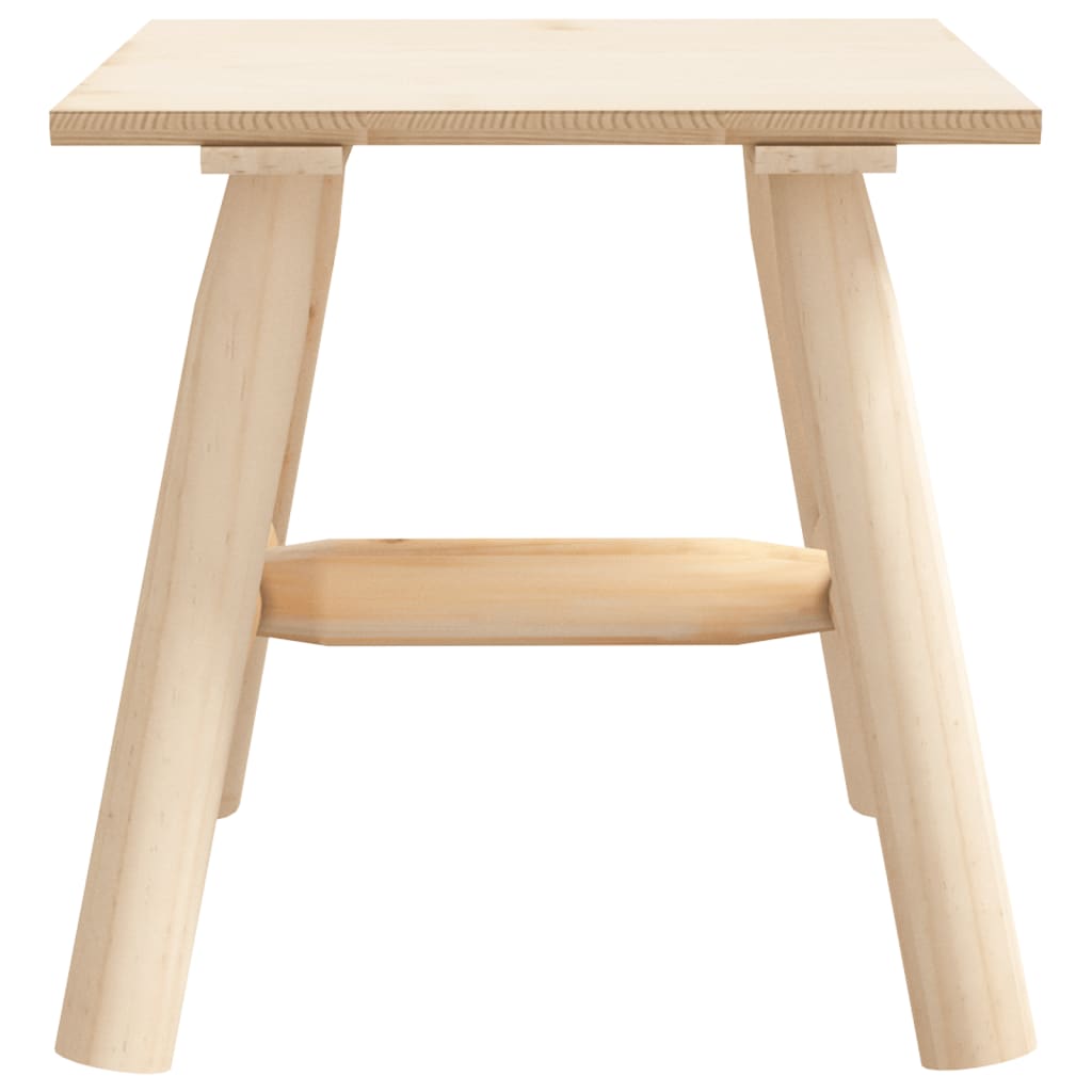 Side Table | Natural Wood | Solid spruce wood | Small | Durable