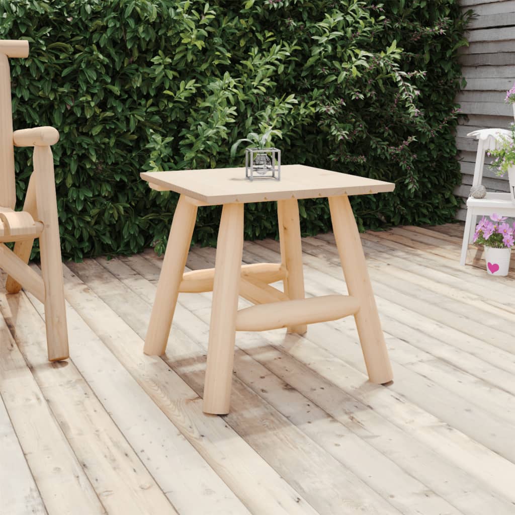 Side Table | Natural Wood | Solid spruce wood | Small | Durable