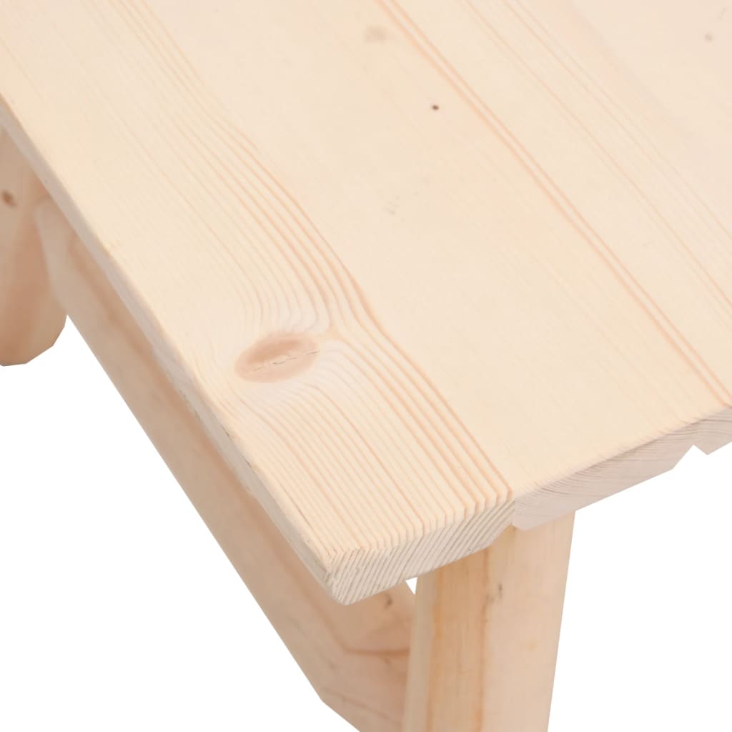 Coffee Table 90x50x41 cm Solid Wood Spruce