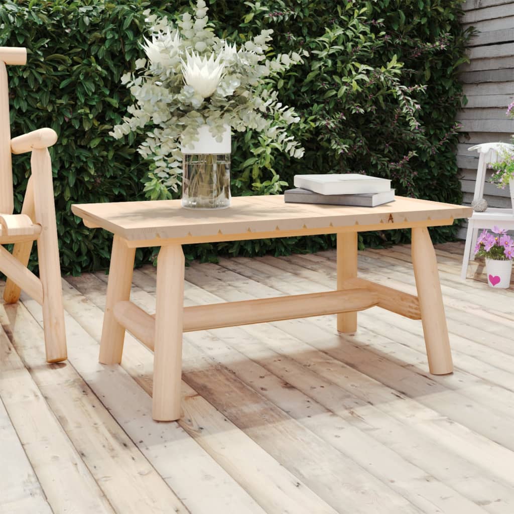 Coffee Table | Natural wood | Solid spruce wood | Medium | Durable