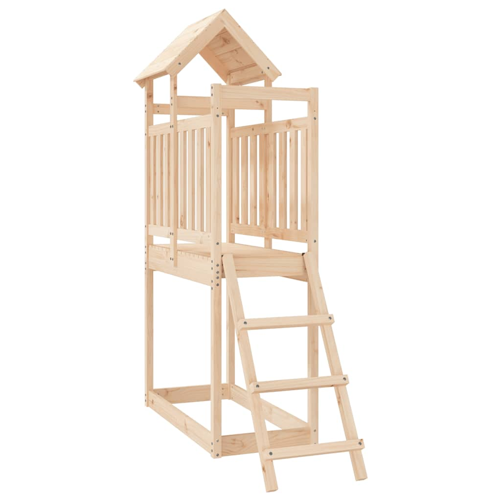 vidaXL Outdoor Playset 53x110x214 cm Solid Wood Pine