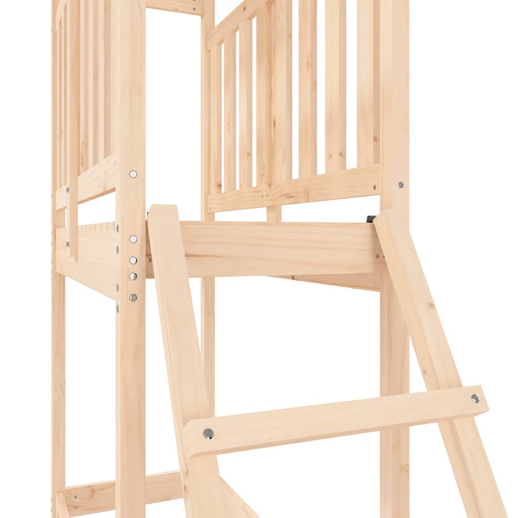 vidaXL Outdoor Playset 53x110x214 cm Solid Wood Pine