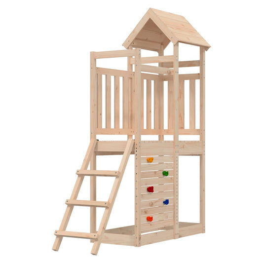 vidaXL Outdoor Playset 52.5x110.5x214 cm Solid Wood Pine