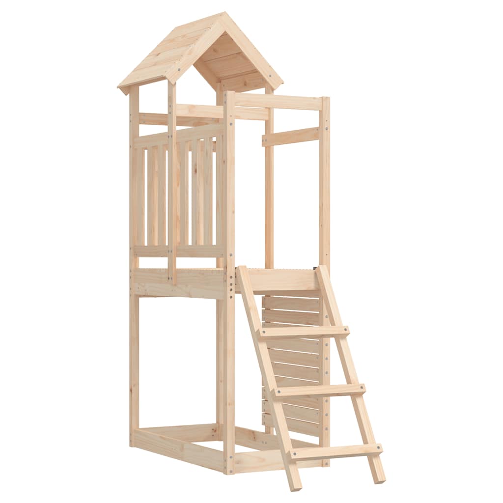 vidaXL Outdoor Playset 52.5x110.5x214 cm Solid Wood Pine