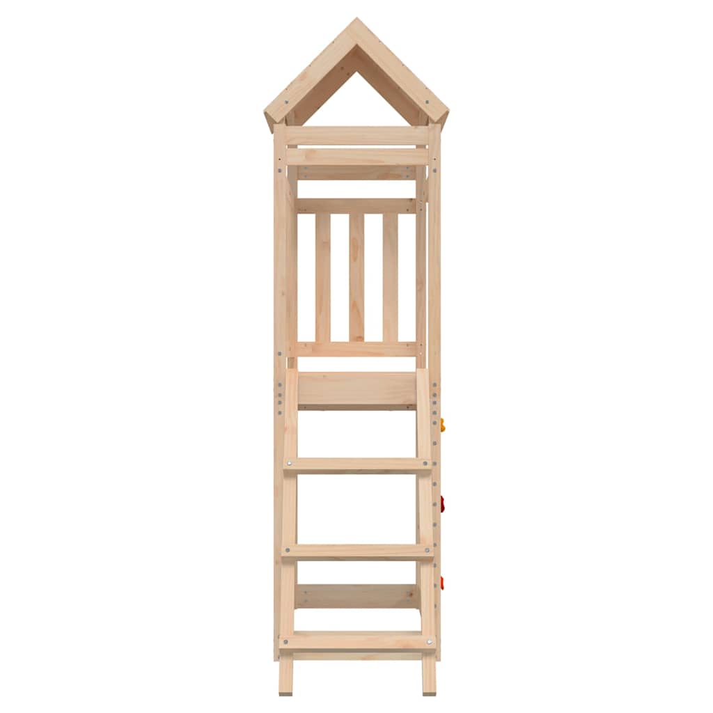 vidaXL Outdoor Playset 52.5x110.5x214 cm Solid Wood Pine