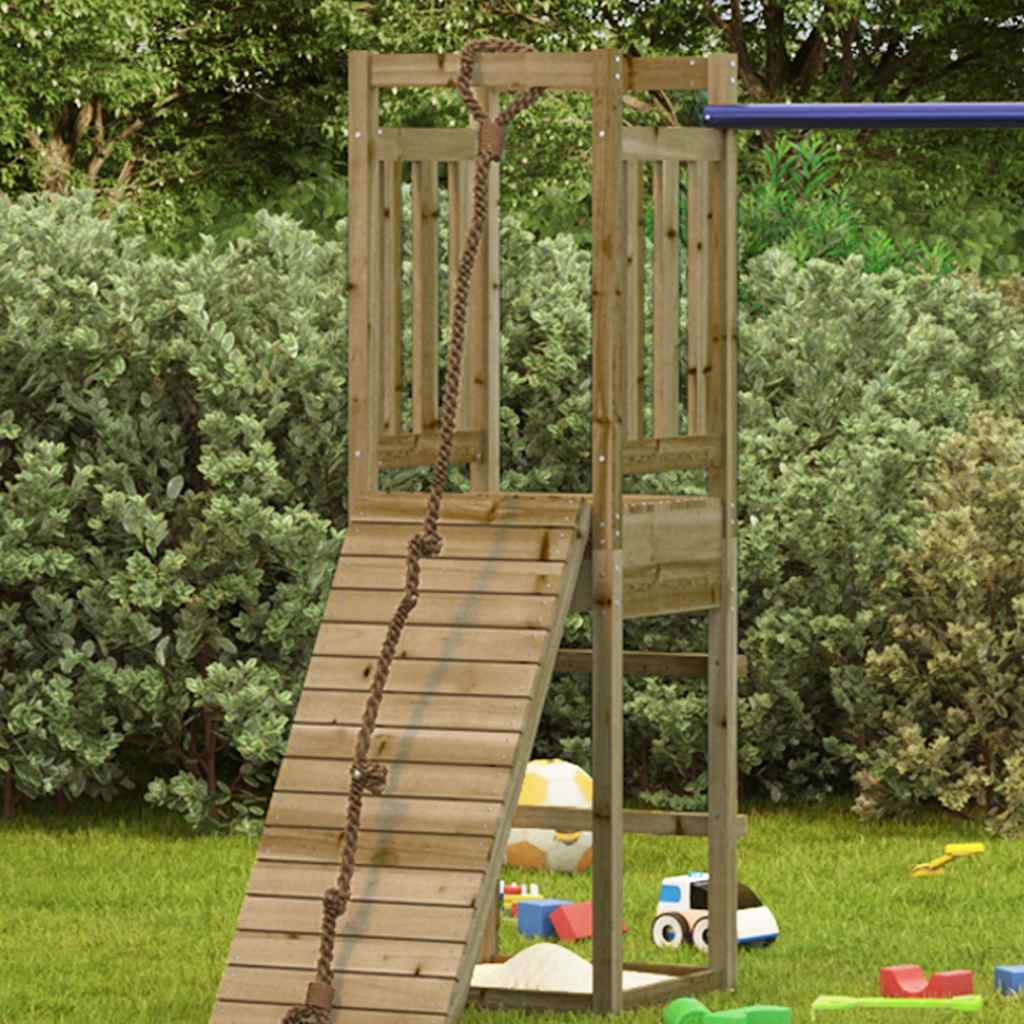 vidaXL Play Tower 53x46.5x169 cm Impregnated Wood Pine