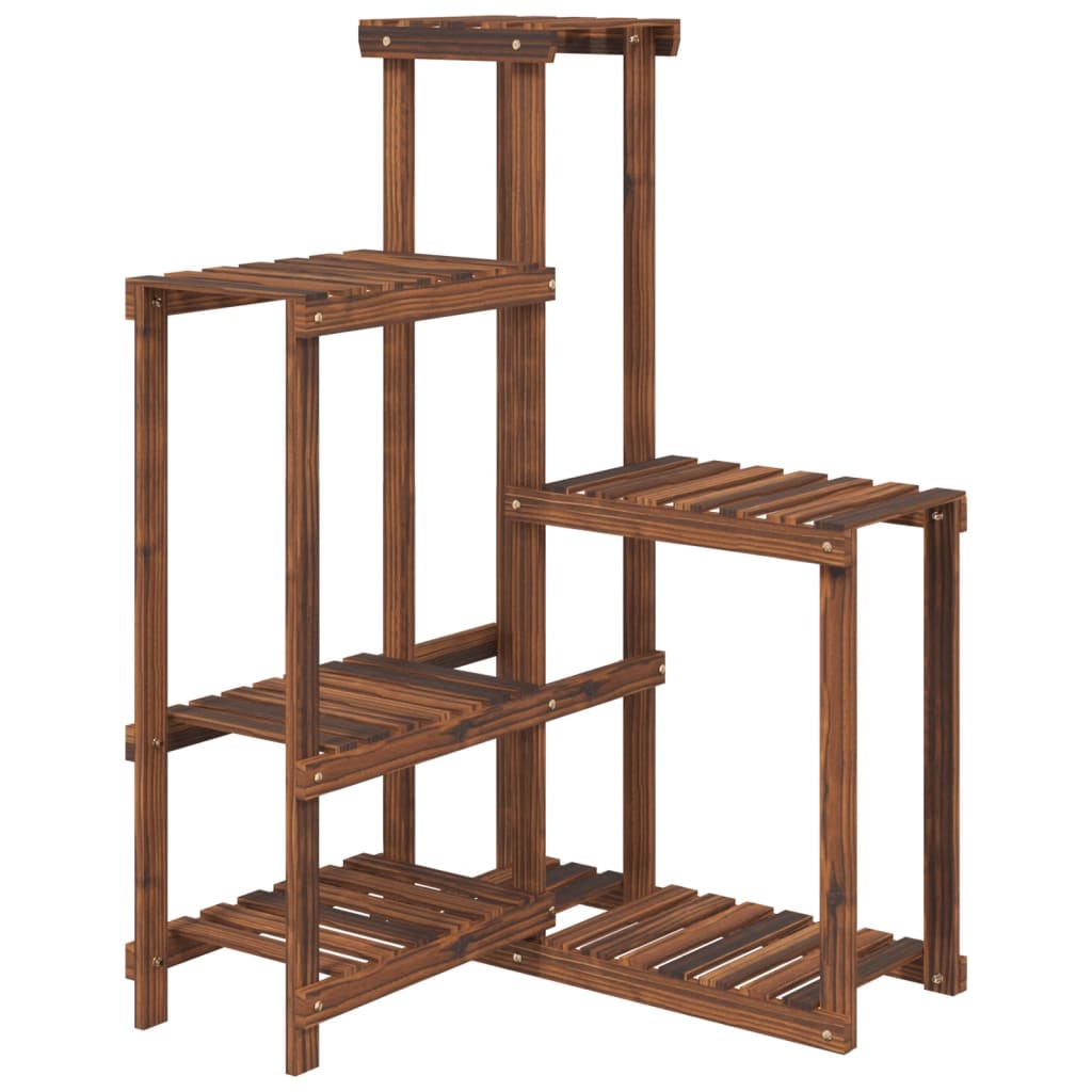 Flower Stand 62.5x61.5x101.5 cm Solid Wood Fir