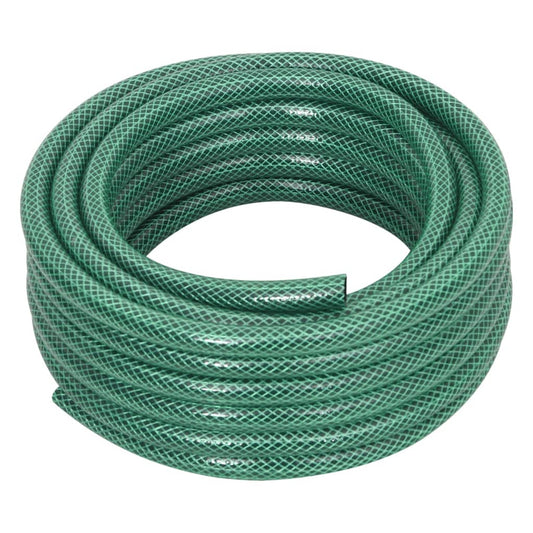 vidaXL Garden Hose Green 0.5" 10 m PVC