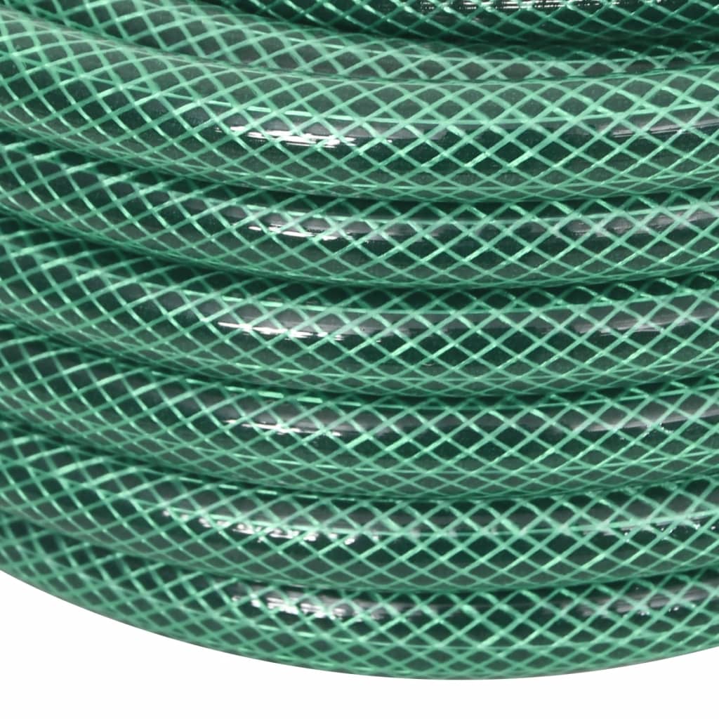 vidaXL Garden Hose Green 0.5" 10 m PVC