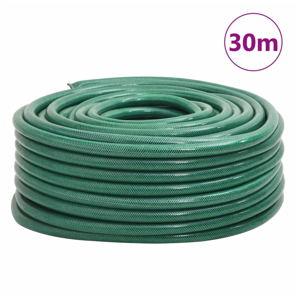 Garden Hose Green 1" 30 m PVC