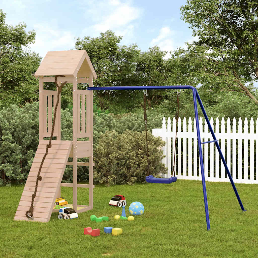 vidaXL Outdoor Playset Solid Wood Pine