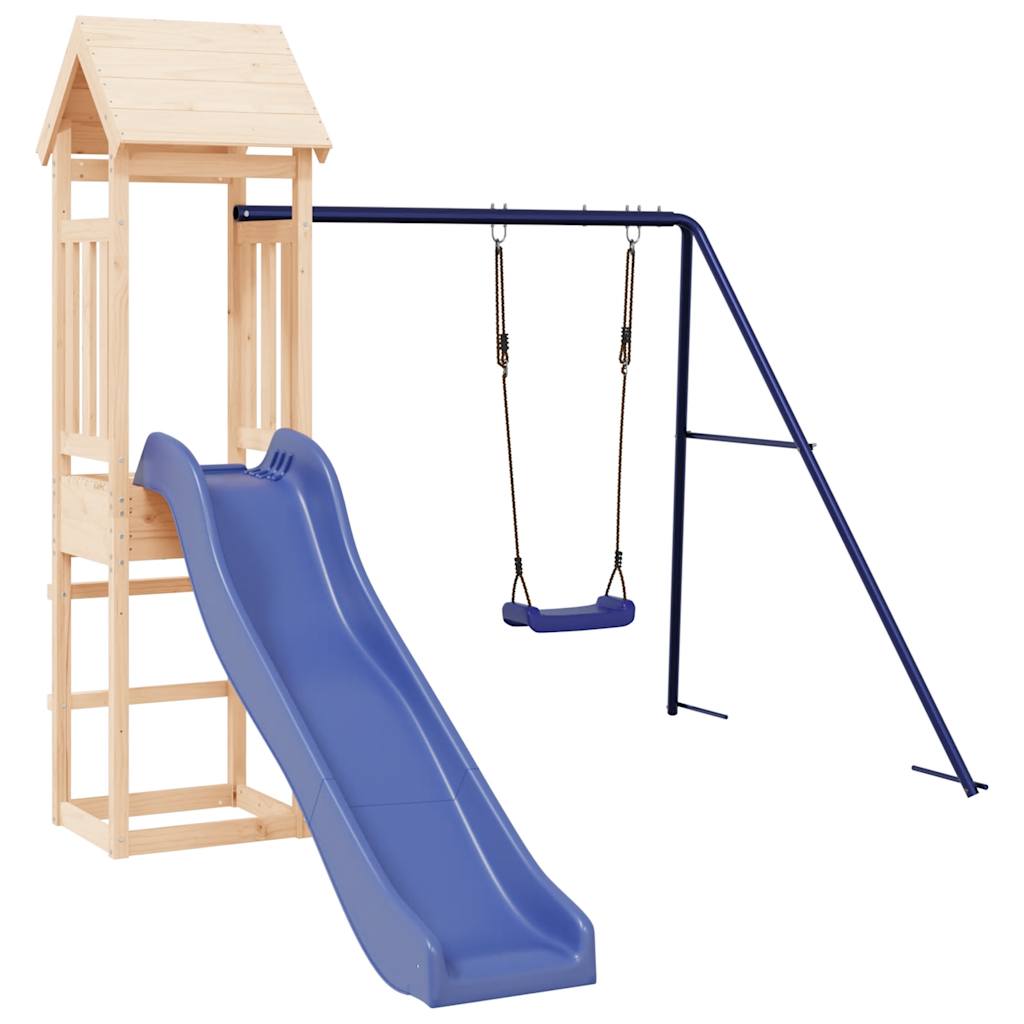 vidaXL Outdoor Playset Solid Wood Pine