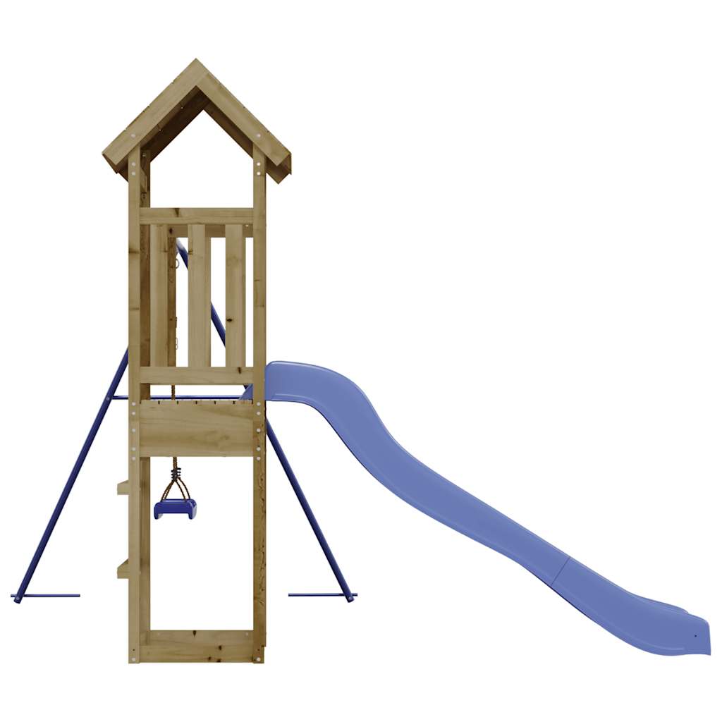 vidaXL Outdoor Playset Impregnated Wood Pine