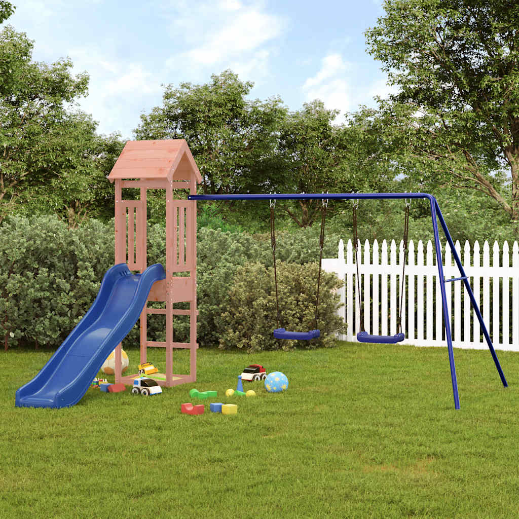 vidaXL Outdoor Playset Solid Wood Douglas